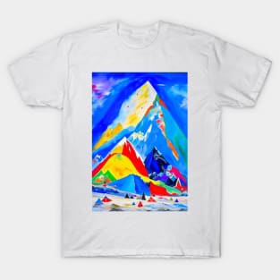 Majestic Mountain Art T-Shirt